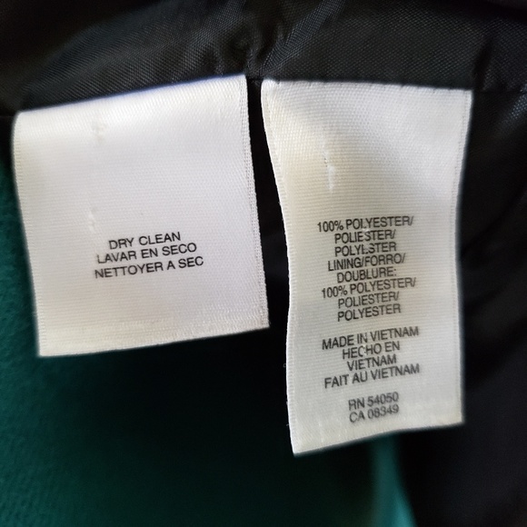 Jones Studio Seperates Black Ruffled Blazer - Picture 4 of 5